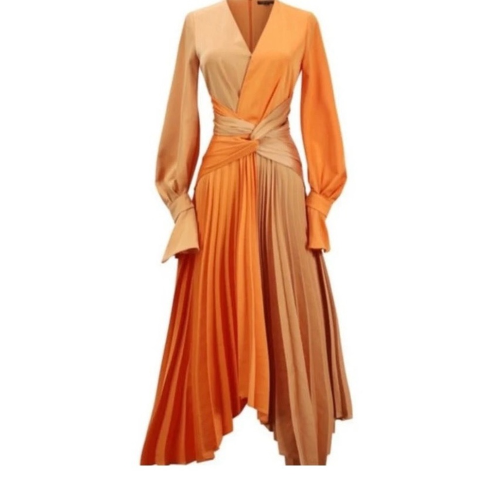 Two Twin Style Colorblock Dress